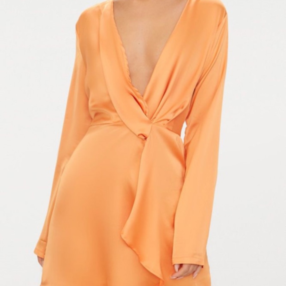 Orange dress